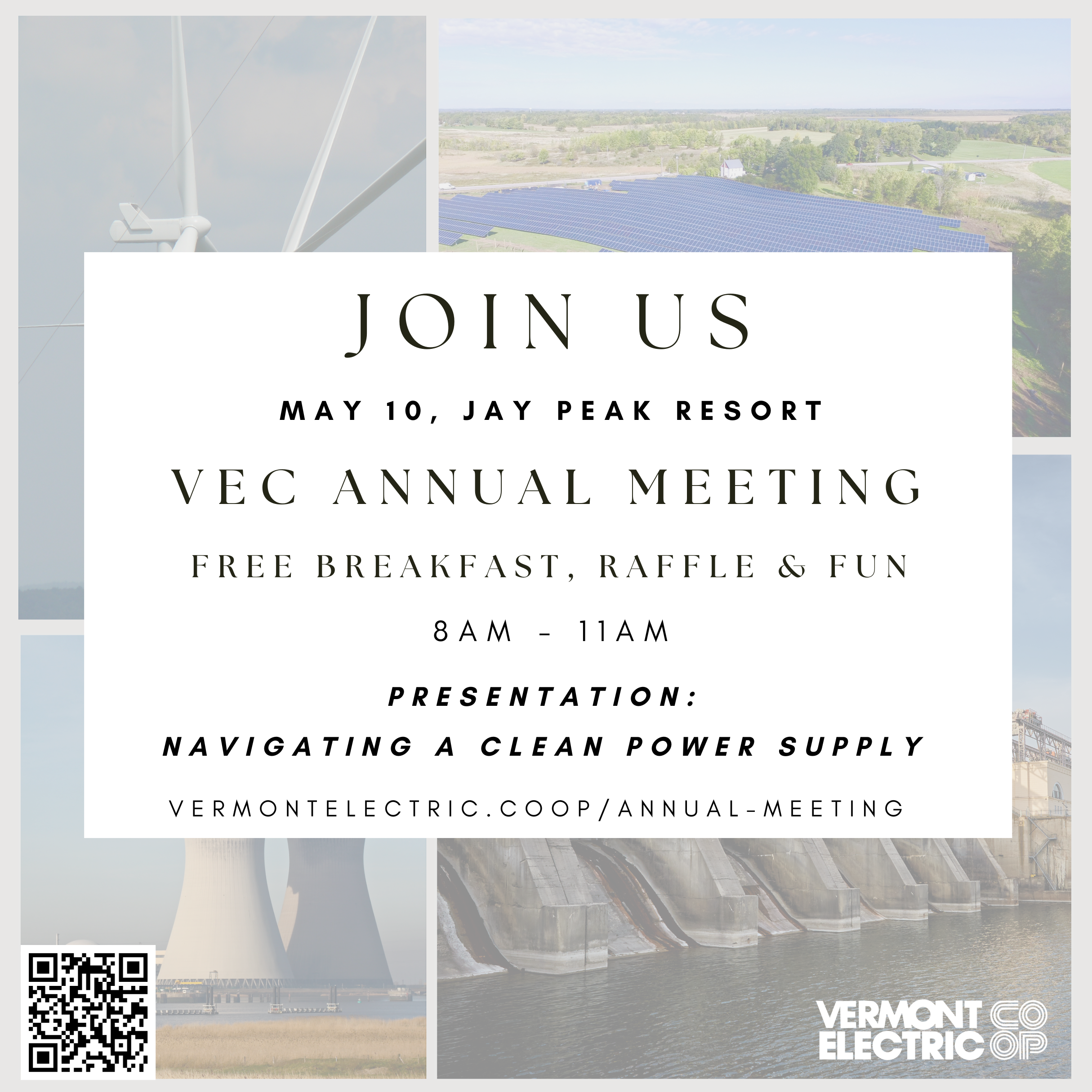 Vermont Electric Co-op to Hold Annual Member Meeting May 10