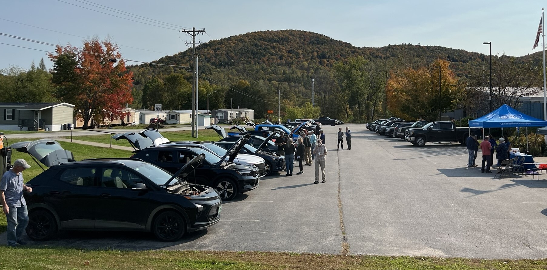 EV Meet Up at Vermont Electric Co-op