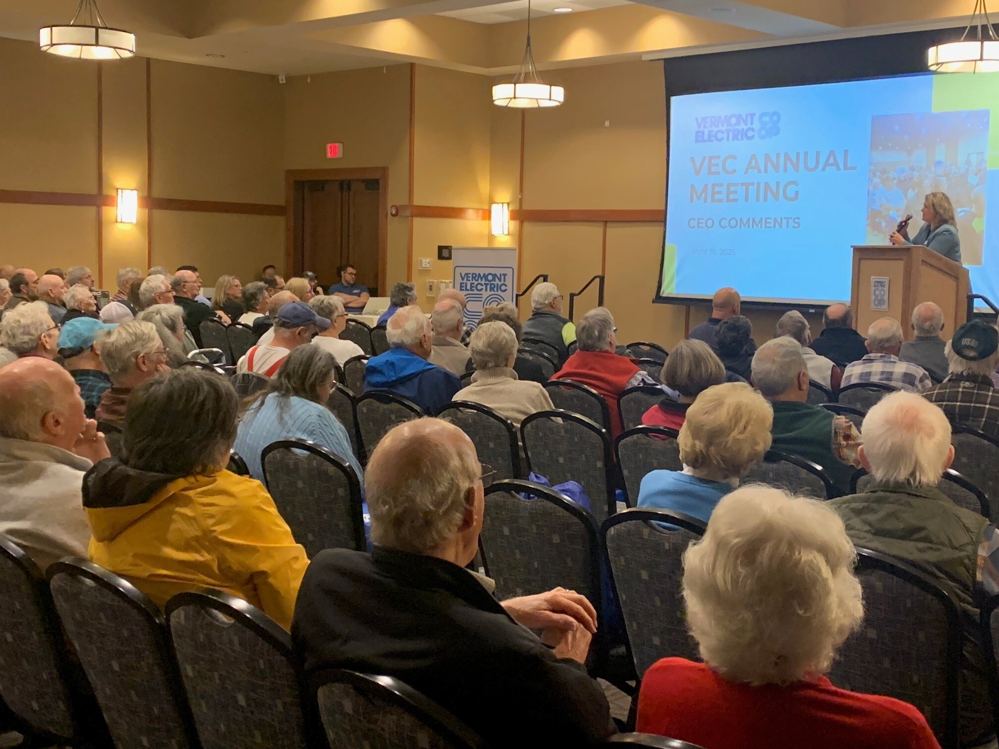 Great Member Engagement at VEC's Annual Meeting at Jay Peak