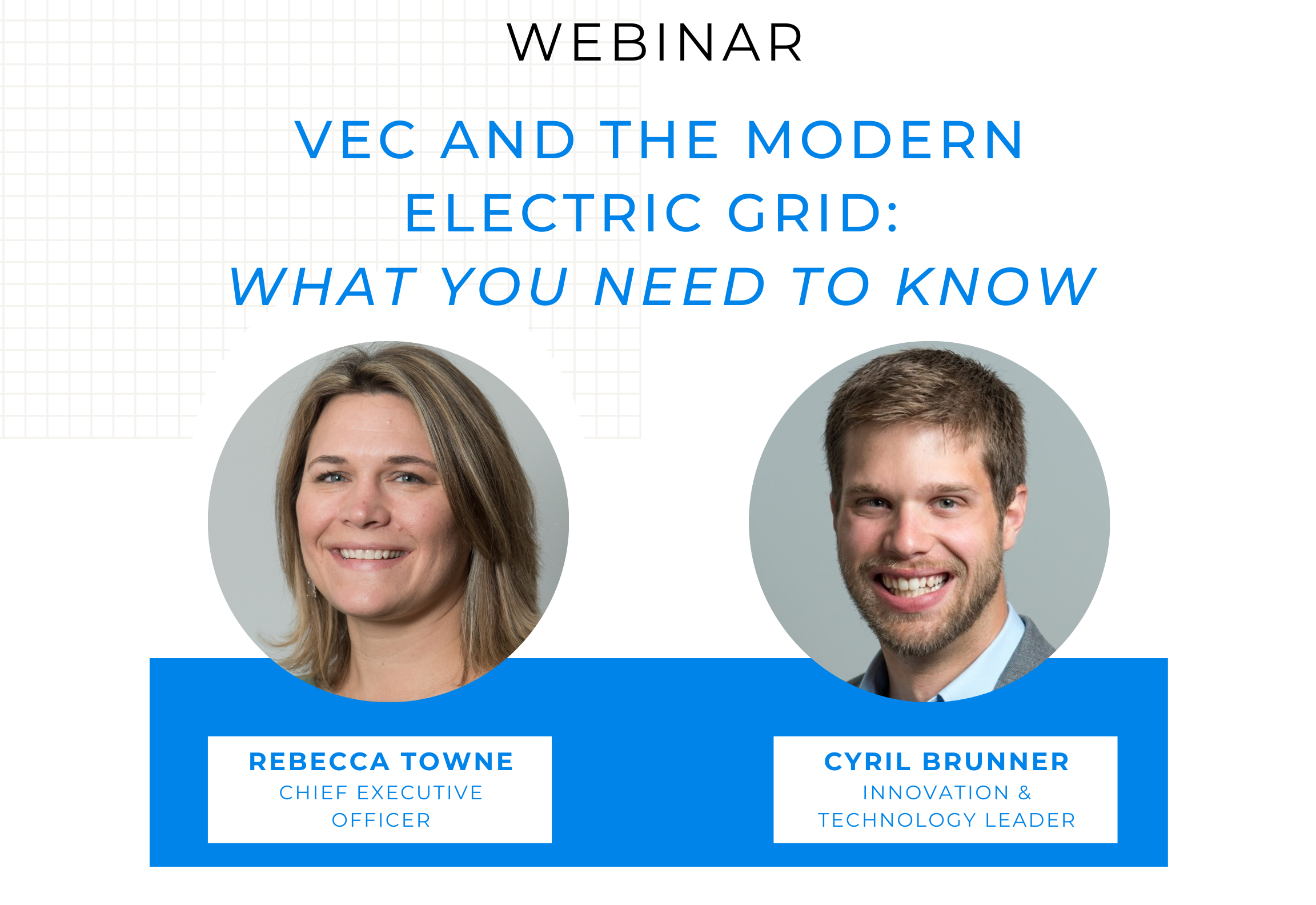 VEC Webinar: An Info-Packed Hour on Reliability, Clean Energy, EVs, Cybersecurity and More
