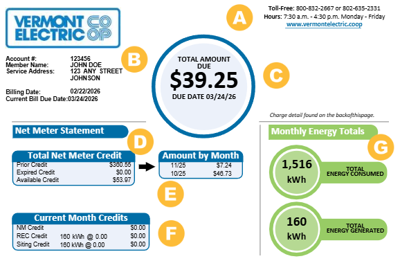 Preview of VEC's net-metering bill