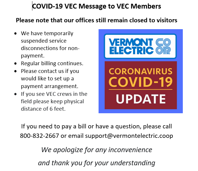 Updates — Vermont Electric Coop